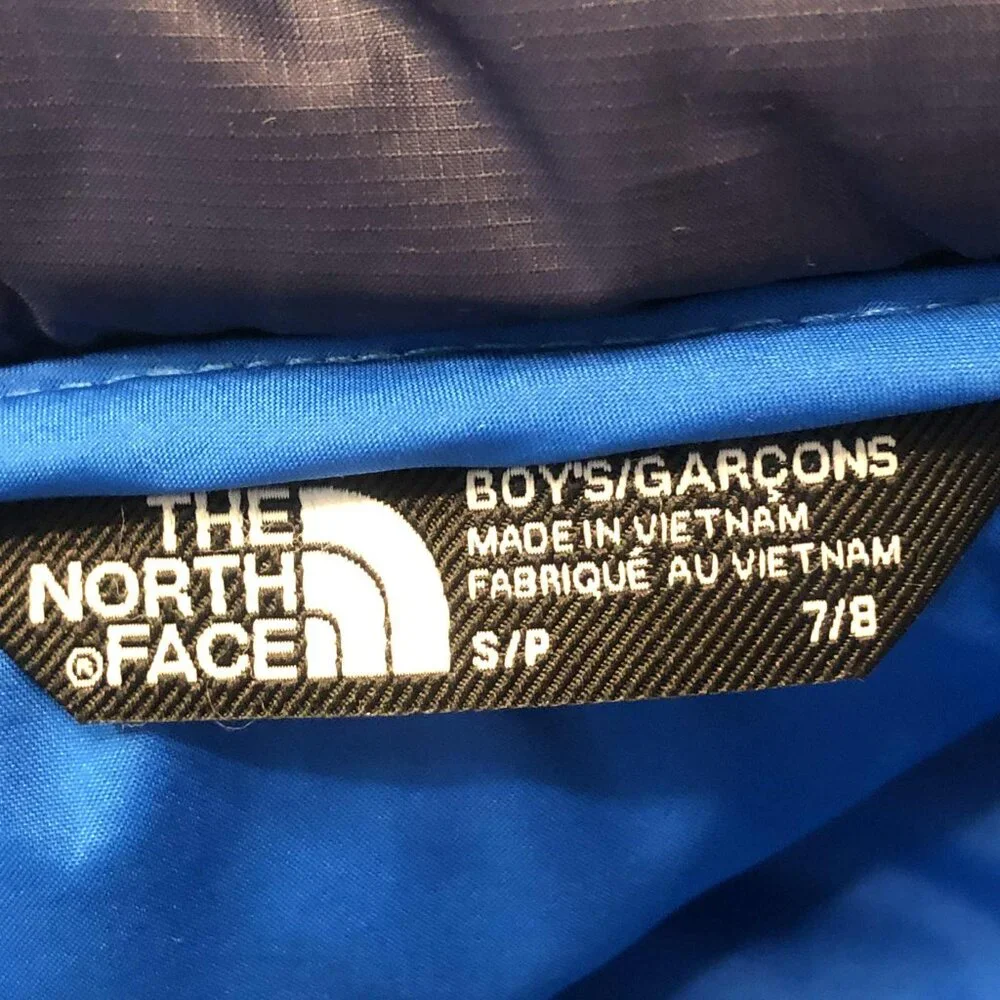 THE NORTH FACE x CDG Thermoball Hooded Puffer Jacket Blu\Blk 7\8 MSRP $170